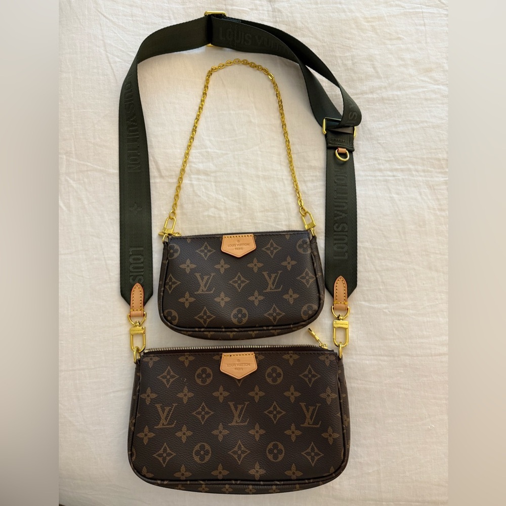 Louis Vuitton Monogram Crossbody Bag Set